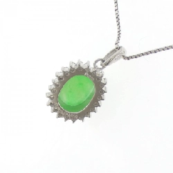 Dây chuyền ngọc bích PT900/PT850 2.74CT - Hàng hiệu Authentic 856888