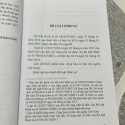 [luật- chính trị] Bộ luật Hình sự 2015 (sửa đổi 2017] 780090