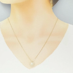 Dây chuyền kim cương K18YG 0.253CT H SI2 Good - Hàng hiệu Chính hãng 875482