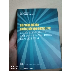 (Sách cũ SCGR) Hiệp định đối tác xuyên Thái Bình Dương (TPP): Cơ sở hình thành, nội dung và tác động đến Việt Nam VAVO-AXXX - Blogmeo090426