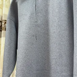 Áo sweatshirt cổ cao FRKM SCD 24SS màu xám, chất liệu cotton thoáng khí, đa năng 996575