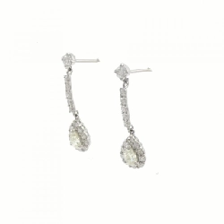 PT900 Bông tai kim cương 0.80CT - Hàng hiệu Authentic 870635