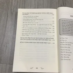 Hùng vương thánh tổ ngọc phả. Có chữ ký tặng. 10a4 1027878