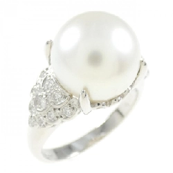 Nhẫn ngọc trai trắng PT 11.1mm - Hàng hiệu Authentic