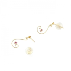 K18YG Bông tai Ruby - Hàng hiệu Chính hãng 862895