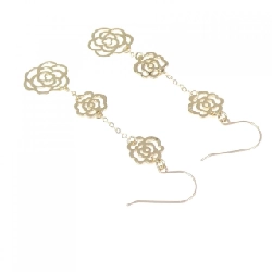 K14YG/K10YG Bông tai hồng - Hàng hiệu Authentic 869294