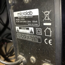 Bộ microlap  fc570 amply rời cũ đã bọc lại  ê căng  539427