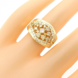 Nhẫn kim cương K18YG 1.08CT 668387
