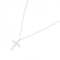 Dây chuyền Tiffany Metro Cross Medium - Hàng hiệu Authentic 841971
