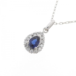 Dây chuyền Sapphire PT900/PT850 0.36CT - Hàng hiệu Chính hãng 860799