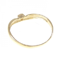 Nhẫn kim cương K18YG 0.11CT 671565