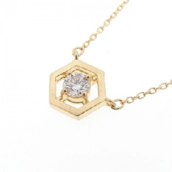 Dây chuyền kim cương K18YG 0.08CT - Hàng hiệu Authentic 859109