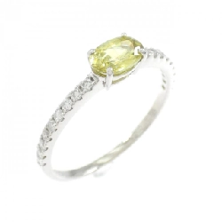 Nhẫn Sphene PT950 0.52CT - Hàng hiệu Chính hãng