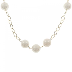 K18YG Ngọc trai Akoya Dây chuyền - Hàng hiệu Chính hãng