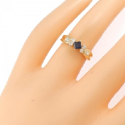 Nhẫn Sapphire K18YG 0.31CT - Hàng hiệu Chính hãng 850028