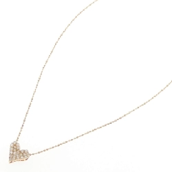 K18PG Dây chuyền trái tim kim cương 0.30CT - Hàng hiệu Chính hãng 863601