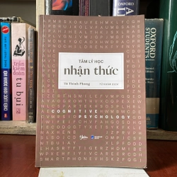 II Sách Tâm Lý: Tâm Lý Học Nhận Thức - Tô Thính Phong - 2022