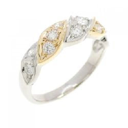 Nhẫn kim cương PT900/K18YG 0.50CT