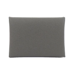 【Sản phẩm chưa sử dụng】Ví tiền Hermes Calvi Duo 083035CK