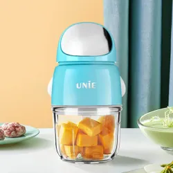 Máy xay mini UNIE UMB02 200W, cối thủy tinh kháng khuẩn + lưỡi dao inox 3 tầng 578118