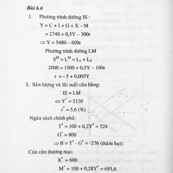 Câu hỏi - Bài tập - Trắc nghiệm Kinh tế vĩ mô 352641