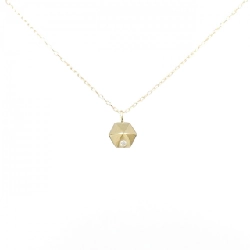 K18YG Dây chuyền kim cương 0.01CT - Hàng hiệu Chính hãng