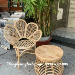 Ghế mây cánh hoa- Ghế đơn mây 595951