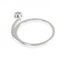 Nhẫn kim cương hoa K18WG 0.25CT 668446