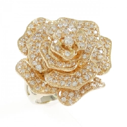 Nhẫn kim cương K18PG/K18WG 1.01CT - Hàng hiệu Authentic