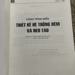 Công trình biển: Thiết kế hệ thống đệm và neo tàu 1022099