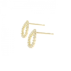 K18YG Bông tai kim cương 0.20CT - Hàng hiệu Chính hãng 875410