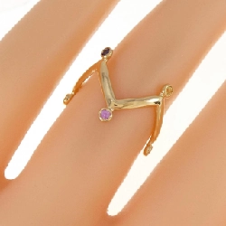 Nhẫn Sapphire K18YG - Hàng hiệu Chính hãng 855936