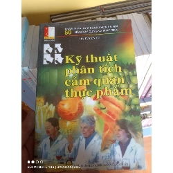 (Sách cũ SCGR) Kỹ thuật phân tích cảm quan thực phẩm - Hà Duyên Tư VAVO-K2SD2-13 - Blogmeo090426