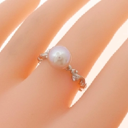 Nhẫn ngọc trai nước ngọt K18WG 8.1mm - Hàng hiệu Chính hãng 852121