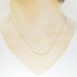 K18YG Hoa Vàng Kim Cương Dây Chuyền 0.12CT - Hàng hiệu Chính hãng 862337