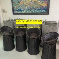 Giỏ mây trưng bày trái cây siêu thị cao 60 674842