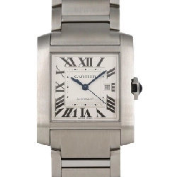 Cartier Tank Française LM WSTA0067 SS tự động - Hàng hiệu chính hãng