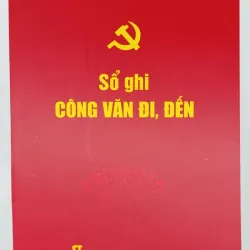 Sổ ghi công văn đi, đến 1041529
