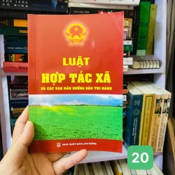 Luật Hợp tác xã và các văn bản hướng dẫn thi hành#HATRA 925337