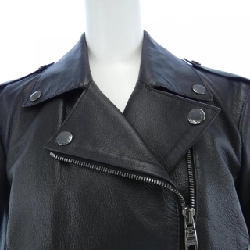 【Mã giảm giá】Dolce & Gabbana DOLCE&GABBANA Áo khoác da biker 637038