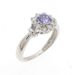 Nhẫn Tanzanite PT900 - Hàng hiệu Chính hãng