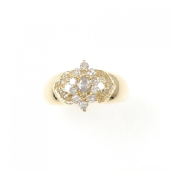 Nhẫn kim cương K18YG 0.12CT - Hàng hiệu chính hãng 855602