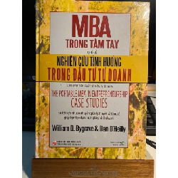 [Phiên Chợ Sách Cũ] MBA Trong Tầm Tay - Chủ Đề Nghiên Cứu Tình Huống Trong Đầu Tư Tự Doanh - Wilbur Smith 0506
