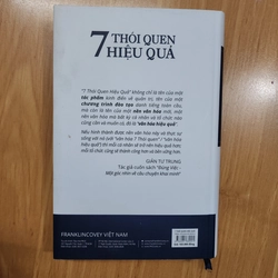 Sách 7 thói quen hiệu quả của Stephen Covey mới 95% 527323