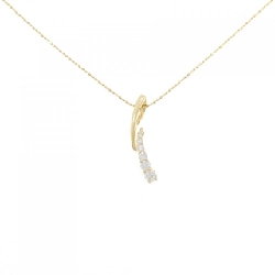 K18YG Dây chuyền kim cương 0.36CT - Hàng hiệu Chính hãng