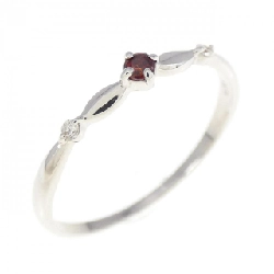 K18WG Garnet Ring - Hàng hiệu Authentic
