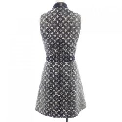 Đầm nút tab denim monogram LOUIS VUITTON FODR33KJ2 647599