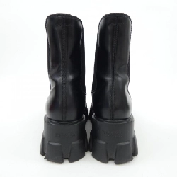 Giày boot Monolith Chelsea logo tam giác PRADA 1T256N 656643