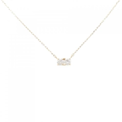 K18YG Dây chuyền kim cương 0.16CT - Hàng hiệu Chính hãng