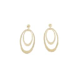 K18YG Bông tai - Hàng hiệu Authentic